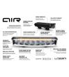 LED Light bar - Lazer - Air 90 - 16" - Position light White/Amber - multiple flash patterns - Driving