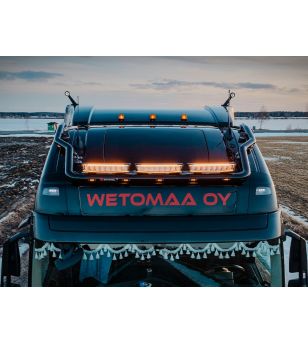 LED Light bar - Lazer - Air 90 - 16" - Position light White/Amber - multiple flash patterns - Driving