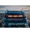 LED-ramp - Lazer - Air 90 - 16" - Positionsljus Vit/Bärnsten - flera blixtmönster - Driving -