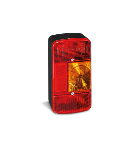 Rückleuchte - SIM - 3127 - Vertikale - 7.4" - 18.9cm - Nebelscheinwerfer - Rück - Brems - Blink - Rückfahr - Nebel - 12V-24V -