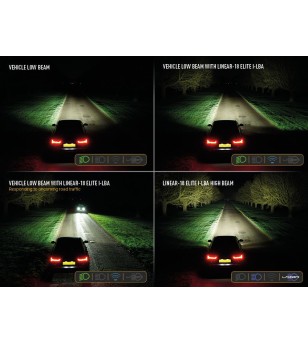 Kühlergrill-Kit - Lazer - Linear 18 - Satz - Land Rover - Defender - 2020+