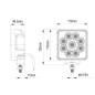 Arbetsbelysning - 247 Lighting - Explorer 6840 - 4.3" - 11cm - Work / Scene