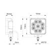 Werklamp - 247 Lighting - Explorer 6840 - 4'' - Work / Scene