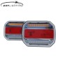 Tail light - 247 Lighting - Wireless and Magnetic - 4.6" - 11.8cm - Clear - LED - Tail - Brake - Ind - Plate - 12V-30V - Set