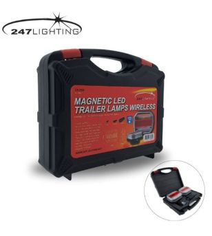 Bakljus - 247 Lighting - Trådlös och Magnetisk - 12cm - LED - Multifunction - 12V-30V - Set -