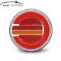 Tail light - 247 Lighting - Left - 5.5" - 14cm - Clear - LED - Dynamic indicator - Tail - Brake - Ind - 12V-30V