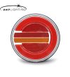 Bakljus - 247 Lighting - Vänster - 14cm - LED - Dynamiskt blinkljus - Multifunction - 12V-30V