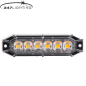 Warning light - 247 Lighting - 12-Led - 5" - 12.8cm - Clear - 11 flash patterns - Amber - R65-2 - 12V-24V