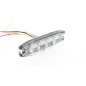 Blitzleuchte - 247 Lighting - Slimline 4-Led - 3.9" - 9.9cm - Klar - 18 Blitzmuster - Amber - R65 - 12V-24V Blitzleuchte - 247 Lighting - Slimline 4-Led - 3.9" - 9.9cm - Klar - 18 Blitzmuster - Amber - R65 - 12V-24V