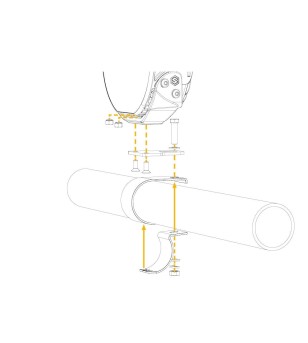Lazer Sentinel Flache Montageplatte - 1144K - Lights & Styling