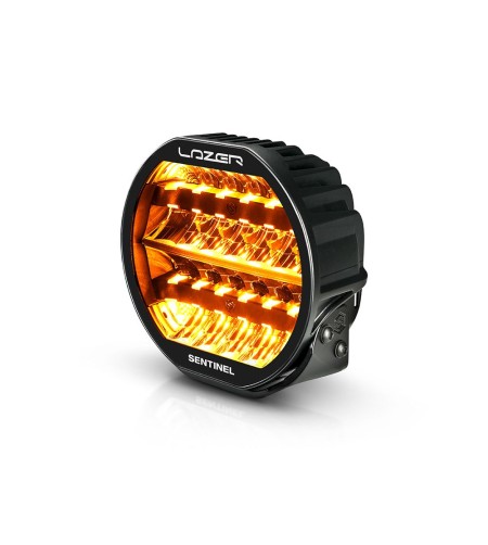 Driving light - Lazer - Sentinel 9 - Highline - 8.9" - 22.5cm - Gen2 - Position light White/Amber - 2 flash patterns - Driving