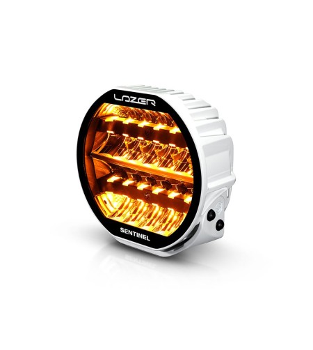 Verstraler - Lazer - Sentinel 9 - Highline - 8.9" - 22.5cm - Wit - Gen2 - Positielicht Wit/Amber - Driving