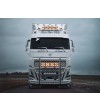 Extraljus - Lazer - Sentinel 9 - Highline - 9'' - vit - Gen2 - Positionsljus Vit/Bärnsten - 2 Blixtmönster - Driving -