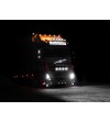 Extraljus - Lazer - Sentinel 9 - Elite - 9'' - vit - Positionsljus Vit/Bärnsten - Driving 