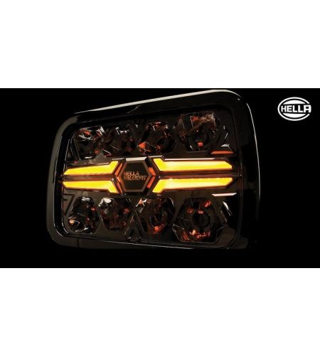Driving light - Hella - Blade - Standing assembly - 8.7" - 22.2cm - Position light - Driving
