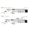 Kühlergrill-Kit - Lazer - Linear 6 - Satz - Isuzu - D-Max - 2025+