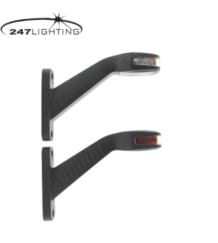 Begrenzungsleuchten - 247 Lighting - Stalk Stripe - Links - Klar - 12V-30V