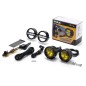 Dimljus - PIAA - LPW 530 - 4" - 10.1cm - Gul - Dimma - Set