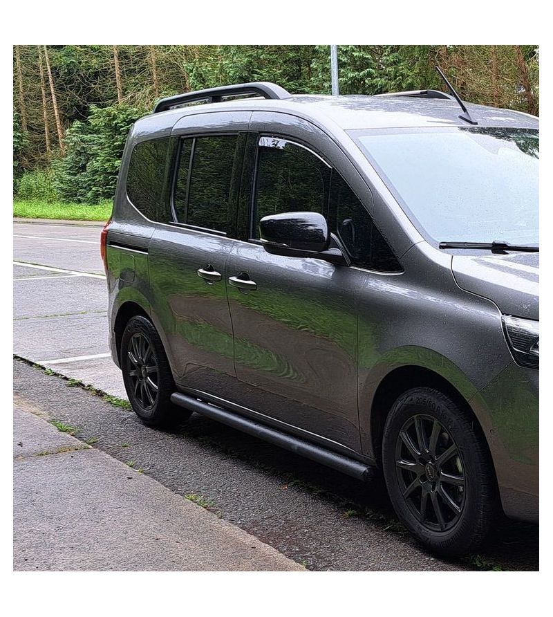 Seitenschutzbügel - Misutonida - Pedana - Schwarz matt - Satz - Renault - Kangoo - 2021+ Seitenschutzbügel - Misutonida - Pedana - Schwarz matt - Satz - Renault - Kangoo - 2021+