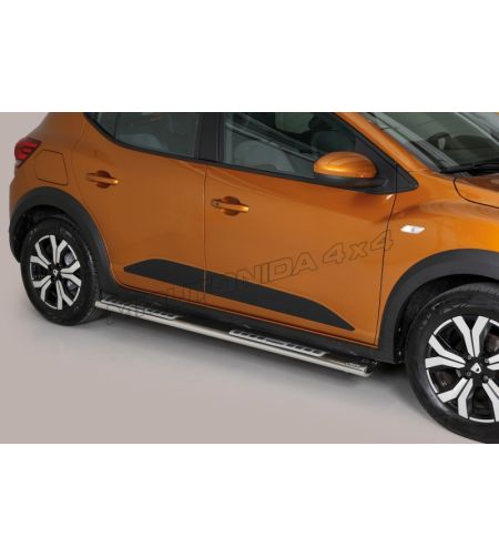  Seitenschutzbügel - Misutonida - Design - Oval - Dacia - Sandero - Stepway - 2021+