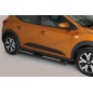 Sidebars - Misutonida - Design - Oval - Zwart mat - Set - Dacia - Sandero - Stepway - 2021+ Sidebars - Misutonida - Design - Oval - Zwart mat - Set - Dacia - Sandero - Stepway - 2021+