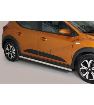  Seitenschutzbügel - Misutonida - Pedana - Schwarz matt - Dacia - Sandero - Stepway - 2021+