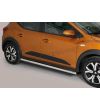  Seitenschutzbügel - Misutonida - Pedana - Schwarz matt - Dacia - Sandero - Stepway - 2021+