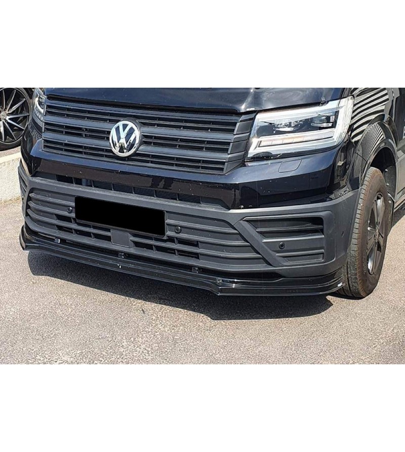 Front Splitter - Black Gloss - Volkswagen - Crafter - 2017+ Front Splitter - Black Gloss - Volkswagen - Crafter - 2017+