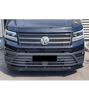 Front Splitter - Black Gloss - Volkswagen - Crafter - 2017+