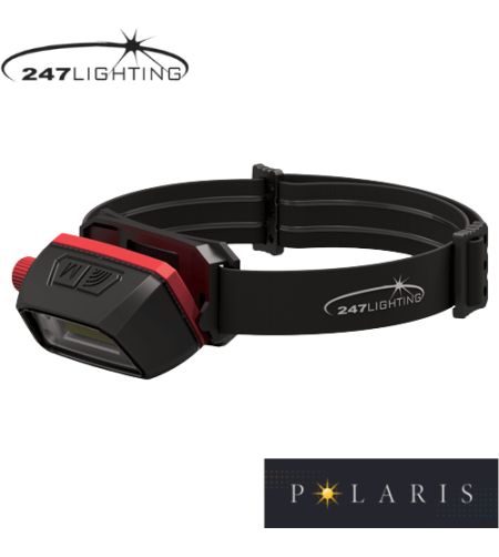 Werklamp - 247 Lighting - Polaris Head Torch - Hoofd lamp - 3.4" - 8.7cm - Oplaadbaar en Dimbaar - Work / Scene