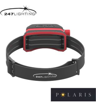 Work light - 247 Lighting - Polaris Head Torch - Head lamp - 2'' - Rechargeable and Dimmable - Work / Scene