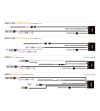 Grille Kit - Lazer - Linear 18 / Glide - RAM - 1500 - Rebel - 2019-2024