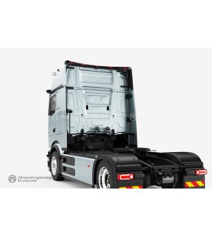 Inox-Teile - Metec - R-rail Aerokit - LED - Schwarz - Mercedes - Actros - L - 2500mm Cab - Giga - 2025+
