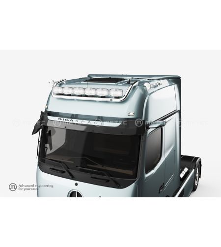 Dakbeugel - Metec - Top- 6 lampsteunen - Voorbekabeld - Mercedes - Actros - L - Giga - 2025+