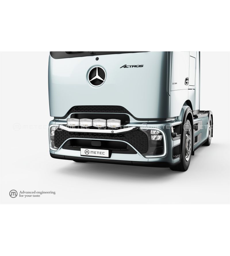 Light mounting bar - Metec - City Aero - Mercedes - Actros - L - 2500mm Cab - 2025+ Light mounting bar - Metec - City Aero - Mercedes - Actros - L - 2500mm Cab - 2025+
