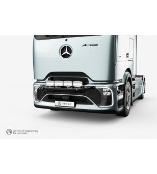 Light mounting bar - Metec - City Aero - Black - Mercedes - Actros - L - 2500mm Cab - 2025+