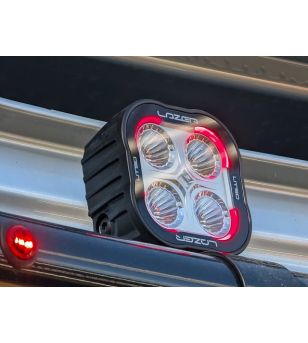 Arbetsbelysning - Lazer - Utility 50 - 4'' - Positionsljus Röd - Work / Scene 