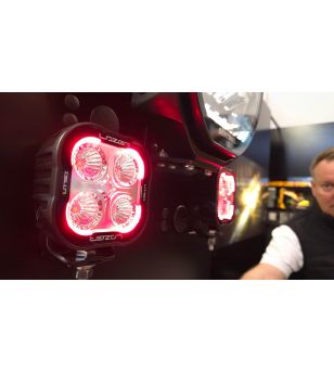 Werklamp - Lazer - Utility 50 - 4'' - Positielicht Rood - Work / Scene