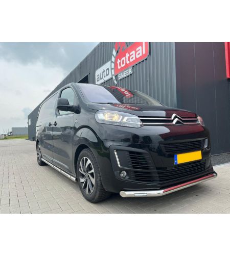 Sidebars - Metec - Brace-it - LED - Black - Set - Toyota - ProAce - L2 - 2016+