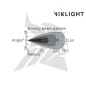 LED-ramp - Viklight - Ymer Pro E 20 - 20.5" - 52cm - Smoke - Driving Spot Combo