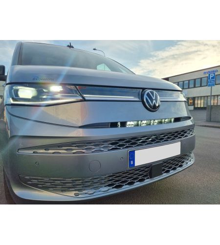 Grille Kit - Viklight - Ymer Pro E 20 - center mounting - Volkswagen - Transporter - T7 Multivan - 2022+