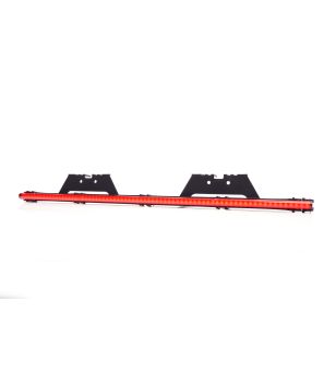 Marker Light - WAS - W280 Black - Neon - 19.7" - 50cm - Click on housing - incl hinges - Smoke - Red - 12V-24V