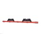 Markeringsljus - WAS - W280 Black - Neon - 19.7" - 50cm - Click on montering - inkl fäste - Smoke - Röd - 12V-24V -