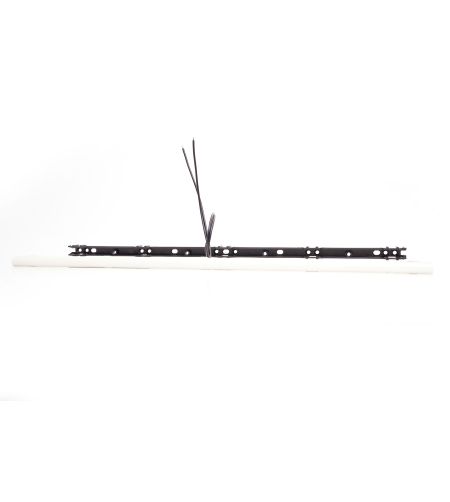 Markeringsljus - WAS - W280 - Neon - 19.7" - 50cm - Click on montering - inkl fäste - Klar - Vit - 12V-24V