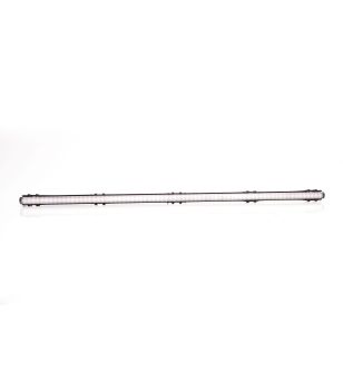 Marker Light - WAS - W280 Black - Neon - 19.7" - 50cm - Click on housing - incl hinges - Smoke - White - 12V-24V
