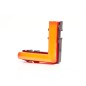 Markeringsljus - WAS - W280 - Neon - 2.5" - 6.4cm - Click on montering - Röd - 12V-24V Markeringsljus - WAS - W280 - Neon - 2.5" - 6.4cm - Click on montering - Röd - 12V-24V