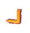 Markeringsljus - WAS - W280 - Neon - 5.6cm - Click on montering - inkl fäste - Röd - 12V-24V -