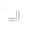 Markeringsljus - WAS - W280 - Neon - 5.6cm - Click on montering - inkl fäste - Klar - Vit - 12V-24V 
