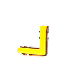 Markeringsljus - WAS - W280 - Neon - 5.6cm - Click on montering - inkl fäste - Bärnsten - 12V-24V -