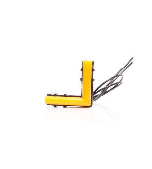 Markeringsljus - WAS - W280 - Neon - 2.5" - 6.4cm - Click on montering - Bärnsten - 12V-24V
